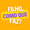 Logo do site Filho, como que faz? Autor: Guilherme Guedes, Brasil 2022